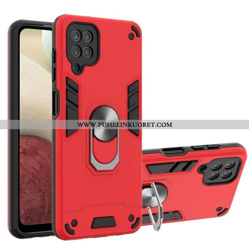 Case Samsung Galaxy M12 / A12 Rengas-kannatin Muotoilu