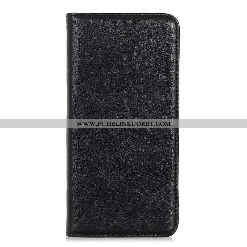 Puhelinkuoret Samsung Galaxy M12 / A12 Kotelot Flip Split Leather -tyyli