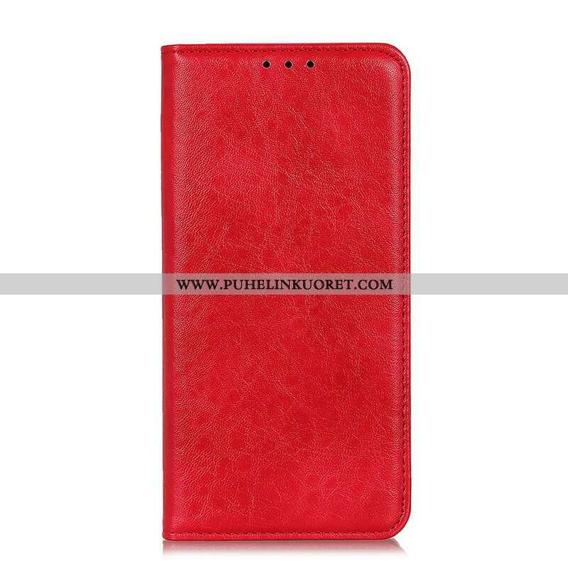 Puhelinkuoret Samsung Galaxy M12 / A12 Kotelot Flip Split Leather -tyyli