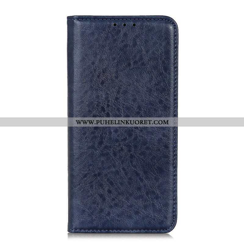 Puhelinkuoret Samsung Galaxy M12 / A12 Kotelot Flip Split Leather -tyyli