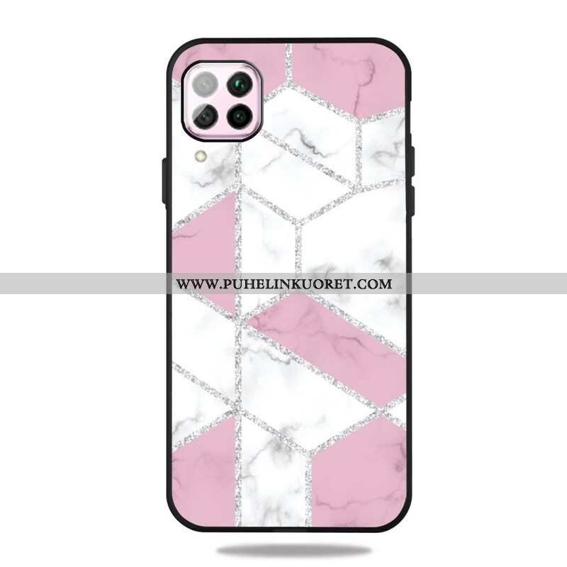 Kuori Samsung Galaxy M12 / A12 Glitter Marble