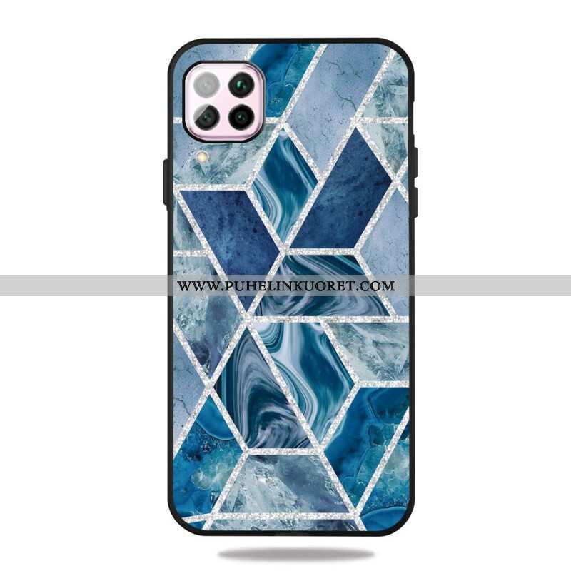 Kuori Samsung Galaxy M12 / A12 Glitter Marble