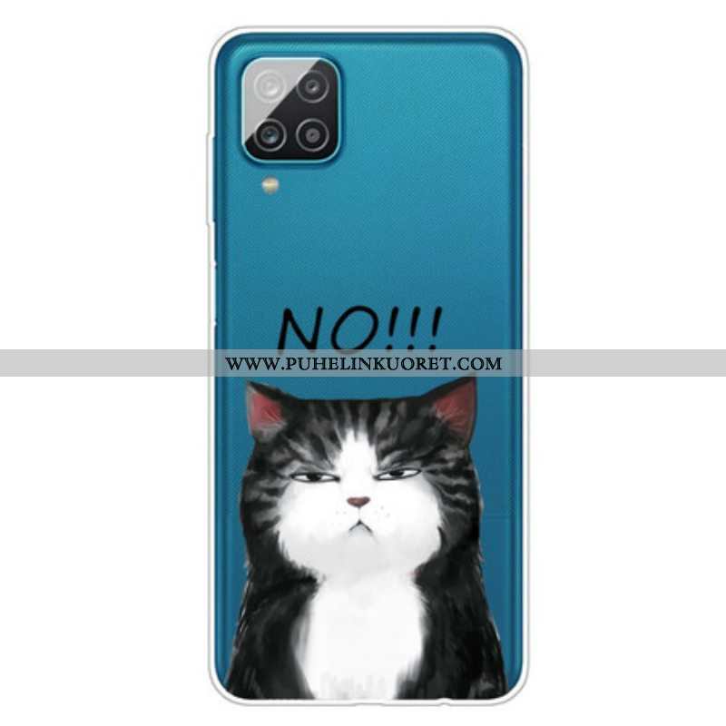 Case Samsung Galaxy M12 / A12 Kissa Joka Sanoo Ei