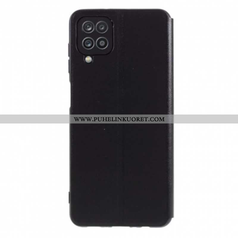 Puhelinkuoret Samsung Galaxy M12 / A12 Kotelot Flip Premium-sarjan X-level