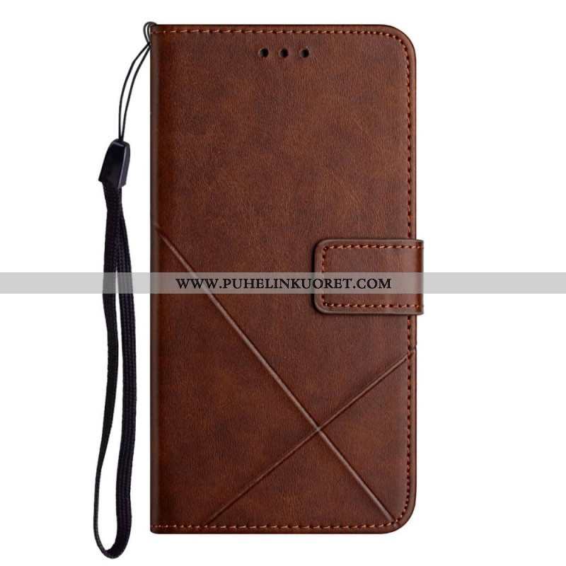 Kotelot Samsung Galaxy M12 / A12 X Design Geo Leather Style