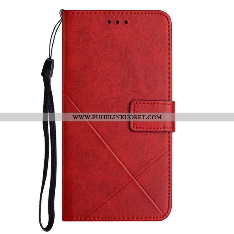 Kotelot Samsung Galaxy M12 / A12 X Design Geo Leather Style