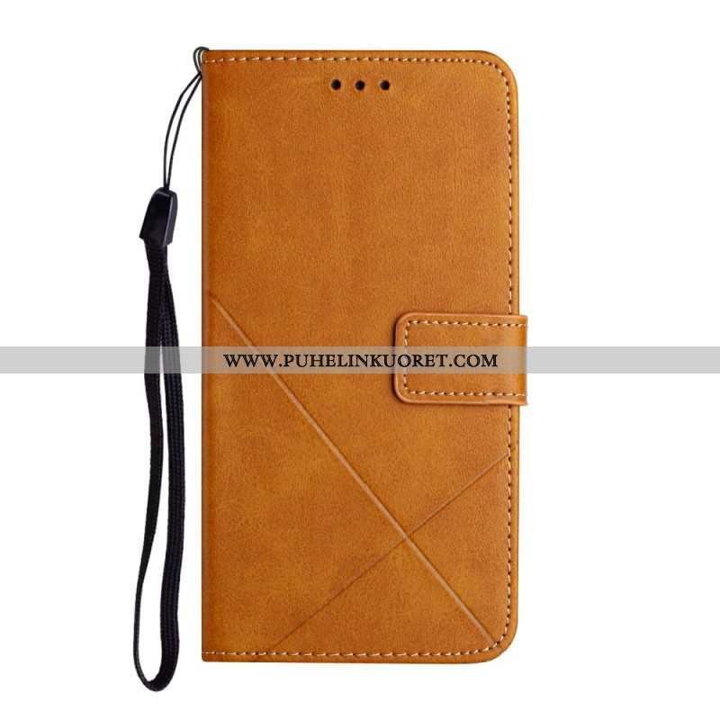 Kotelot Samsung Galaxy M12 / A12 X Design Geo Leather Style