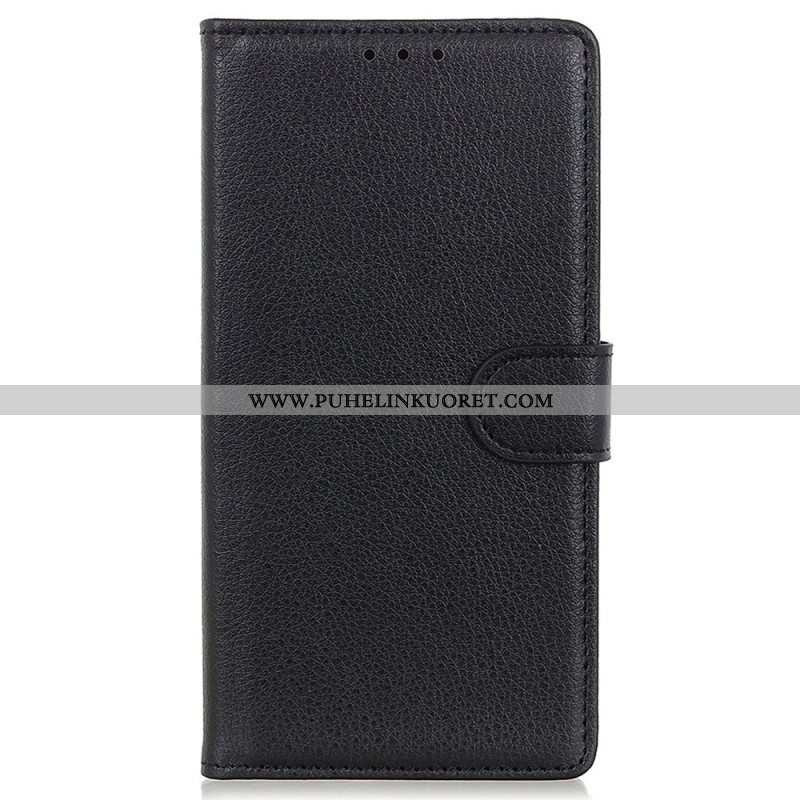 Flip Case Samsung Galaxy M13 Perinteinen Keinonahka