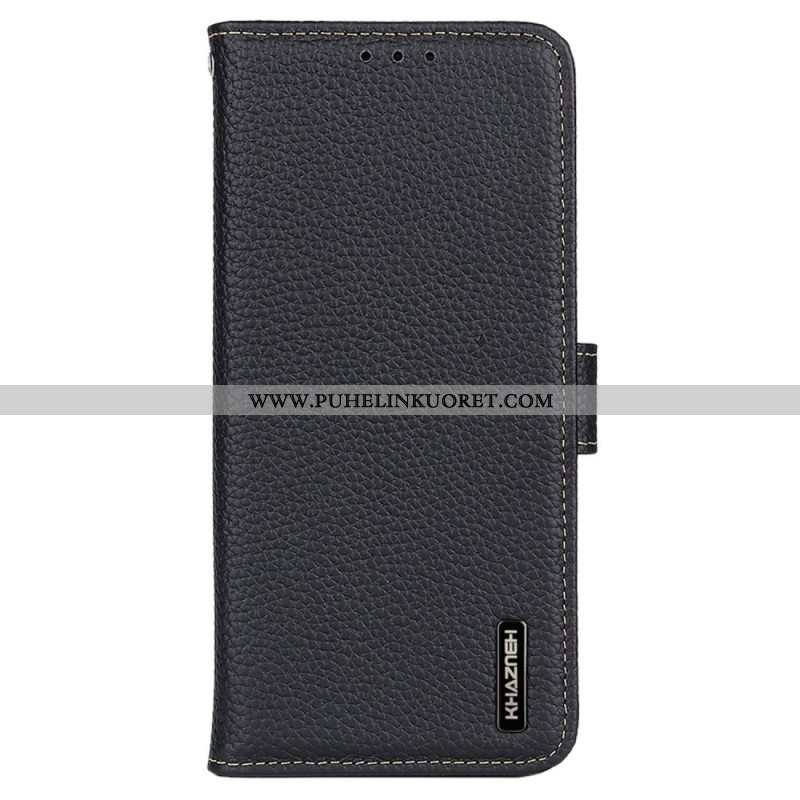 Flip Case Samsung Galaxy M13 Khazneh Litsi Nahka