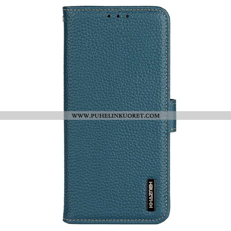 Flip Case Samsung Galaxy M13 Khazneh Litsi Nahka