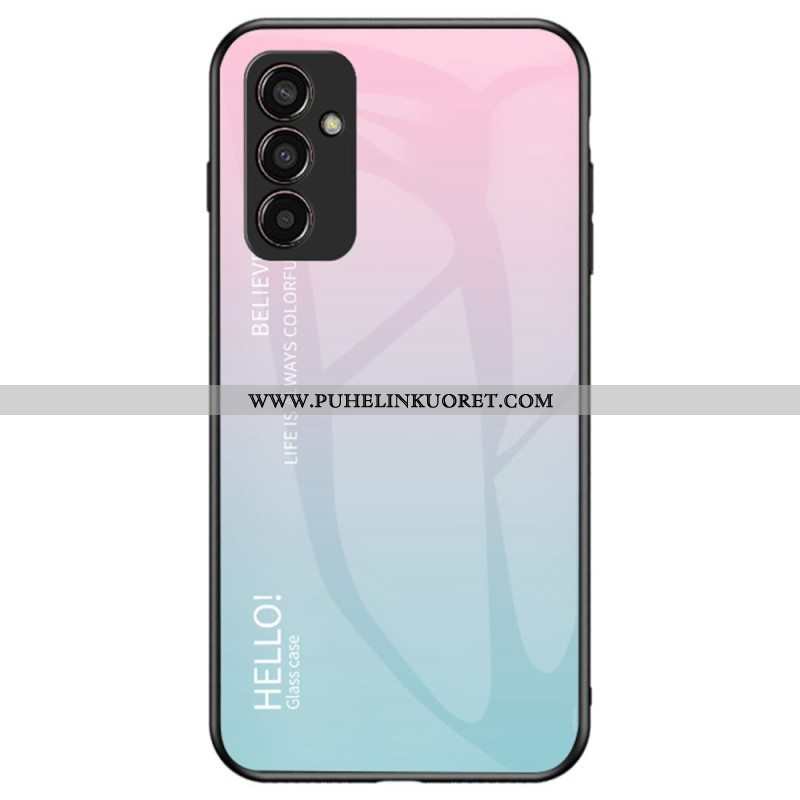 Kuori Samsung Galaxy M13 Karkaistu Lasi Hello