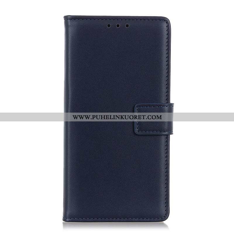 Flip Case Samsung Galaxy M13 Tavallista Keinonahkaa