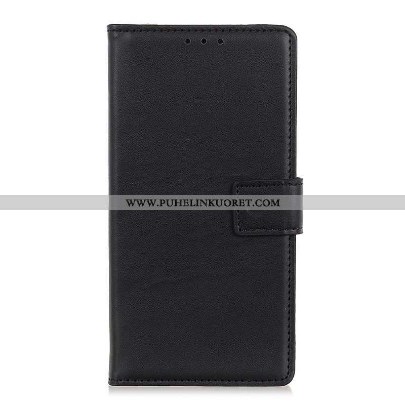 Flip Case Samsung Galaxy M13 Tavallista Keinonahkaa