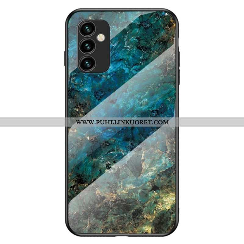 Case Samsung Galaxy M23 5G Marmorivärit Karkaistu Lasi