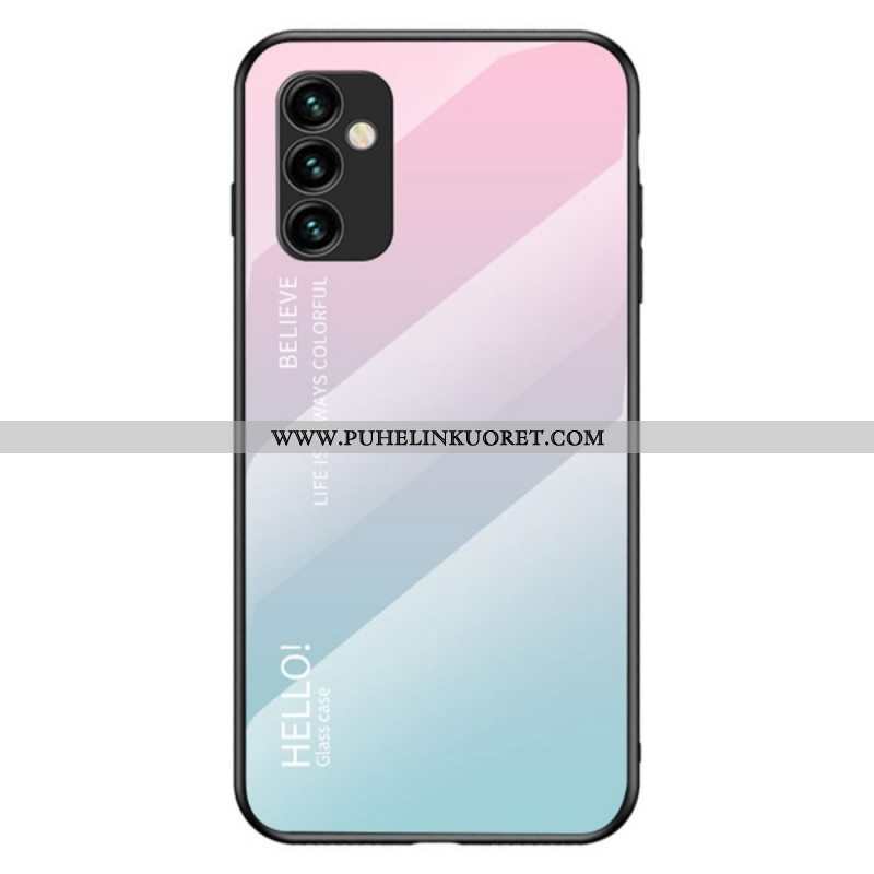 Kuori Samsung Galaxy M23 5G Karkaistu Lasi Hello