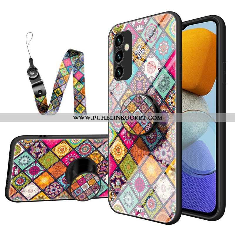 Kuori Samsung Galaxy M23 5G Patchwork Magneettipidike