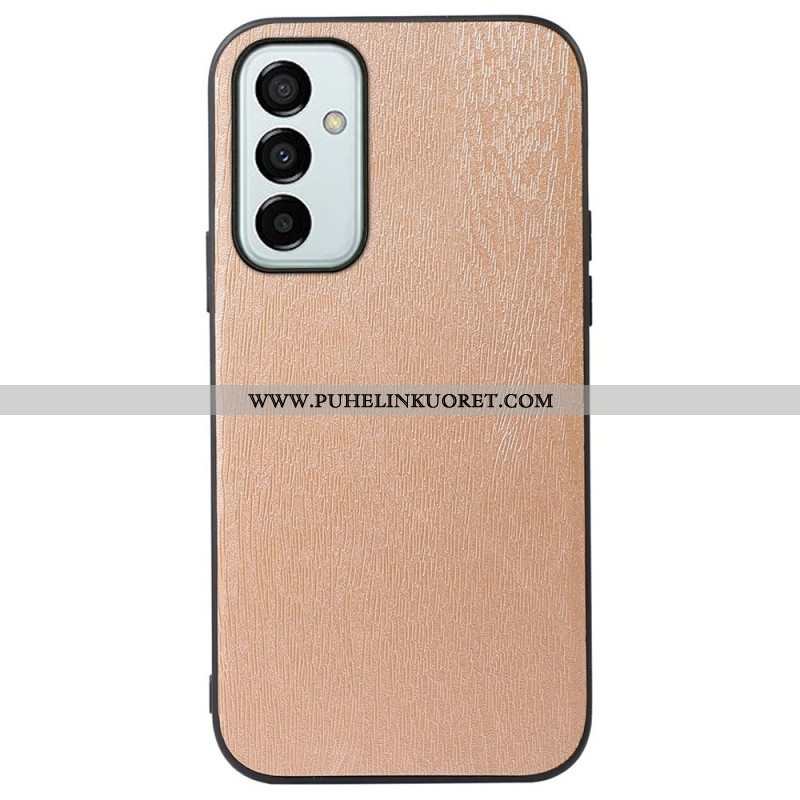 Kuori Samsung Galaxy M23 5G Faux Leather Wood Effect