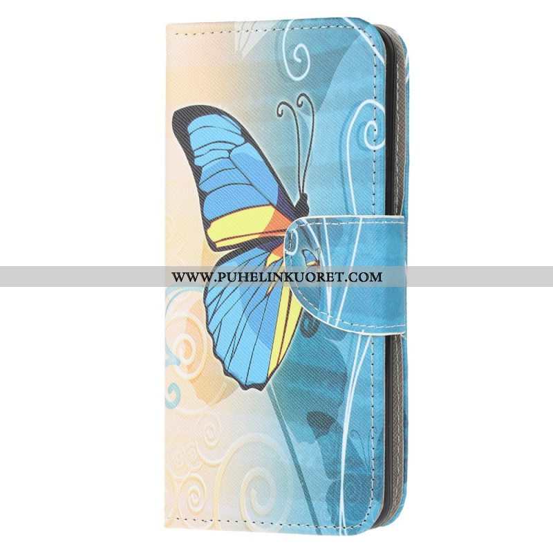 Flip Case Samsung Galaxy M32 Suvereenit Perhoset