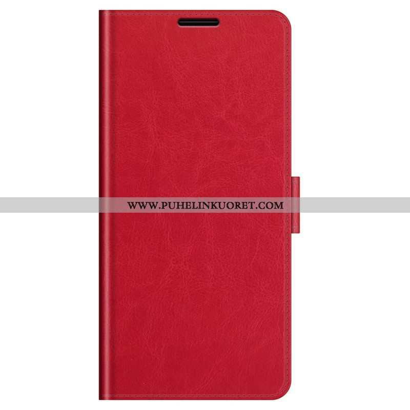 Flip Case Samsung Galaxy M32 Klassinen Nahkaefekti