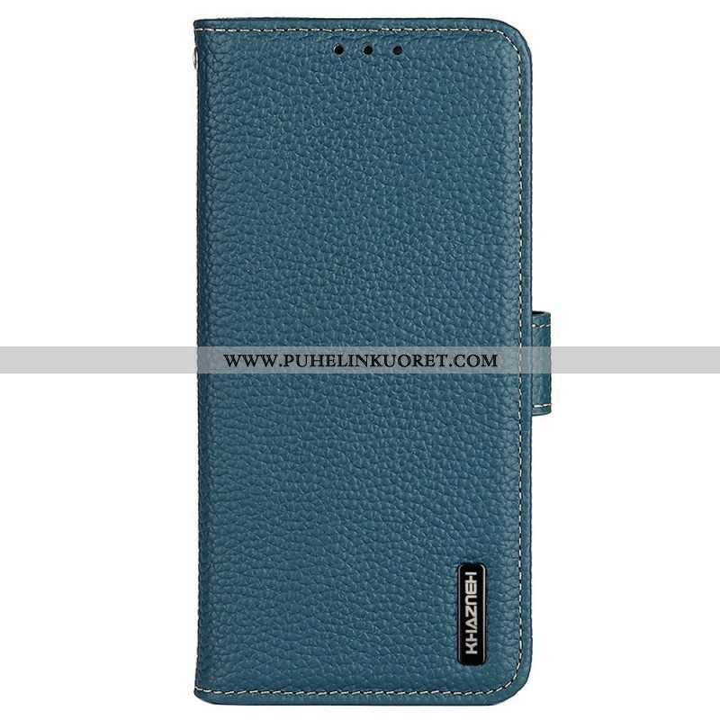 Flip Case Samsung Galaxy M33 5G Khazneh Litsi Nahka