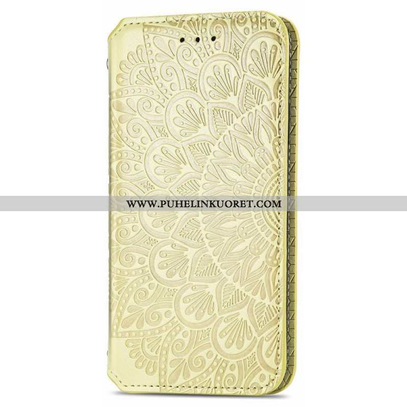 Puhelinkuoret Samsung Galaxy M52 5G Kotelot Flip Antiikkia Keinonahkaa