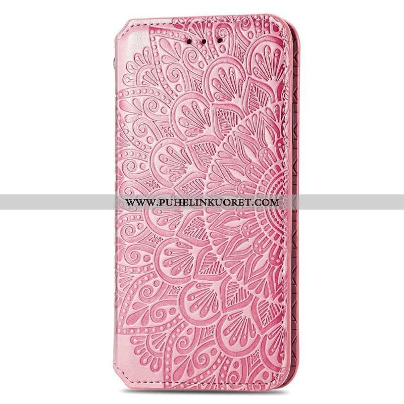 Puhelinkuoret Samsung Galaxy M53 5G Kotelot Flip Mandala