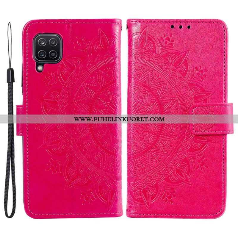 Kotelot Samsung Galaxy M53 5G Auringon Mandala