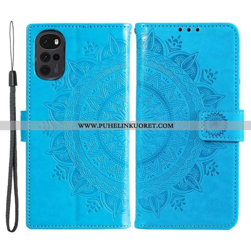 Kotelot Samsung Galaxy M53 5G Auringon Mandala