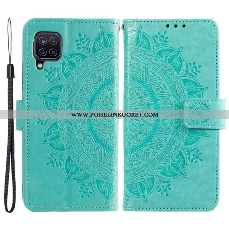 Kotelot Samsung Galaxy M53 5G Auringon Mandala