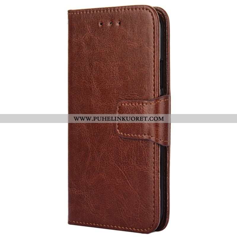 Flip Case Samsung Galaxy M53 5G Vintage Nahkaefekti