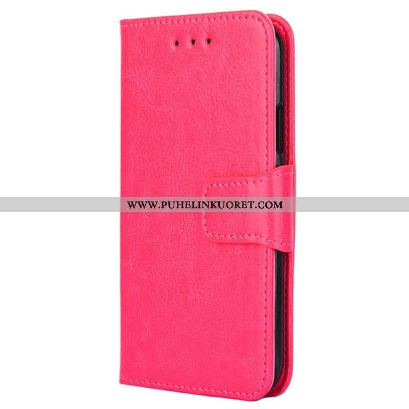 Flip Case Samsung Galaxy M53 5G Vintage Nahkaefekti