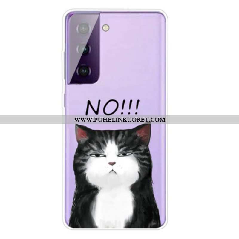 Case Samsung Galaxy S21 FE Kissa Joka Sanoo Ei