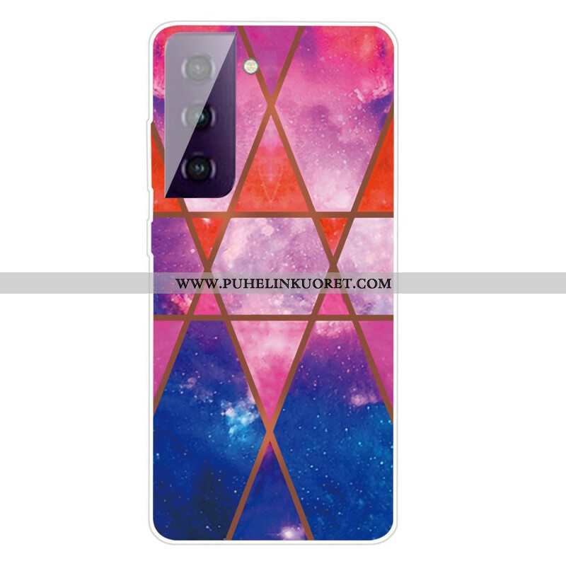 Kuori Samsung Galaxy S21 FE Decline Geometric Marble