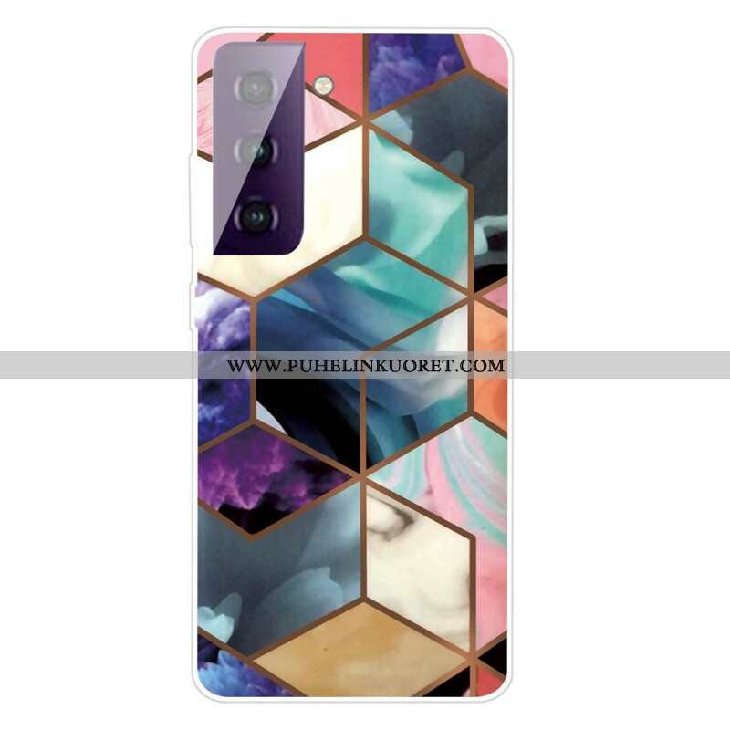 Kuori Samsung Galaxy S21 FE Decline Geometric Marble