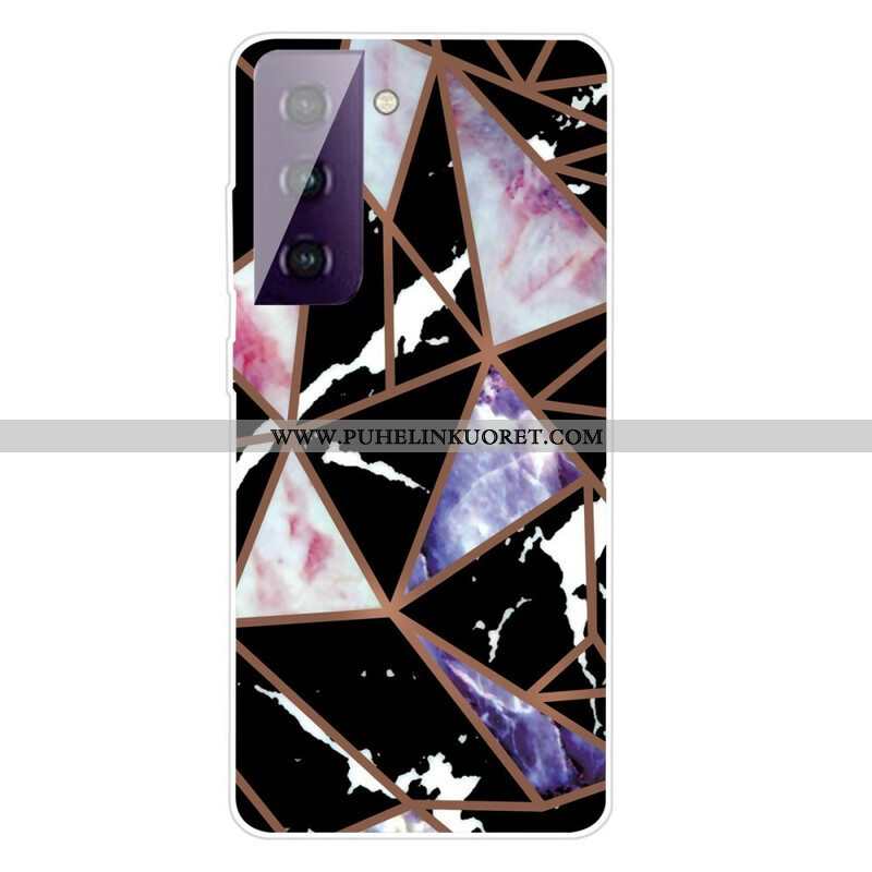 Kuori Samsung Galaxy S21 FE Decline Geometric Marble