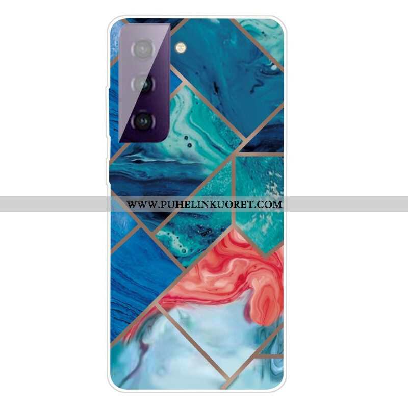 Kuori Samsung Galaxy S21 FE Decline Geometric Marble