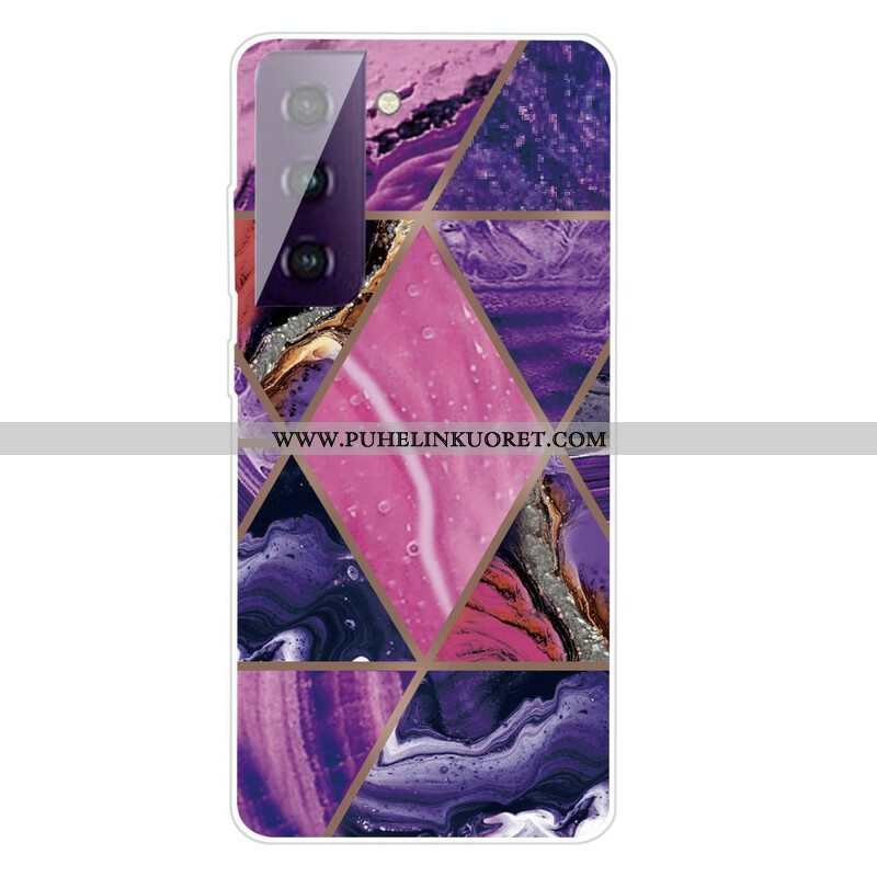 Kuori Samsung Galaxy S21 FE Decline Geometric Marble