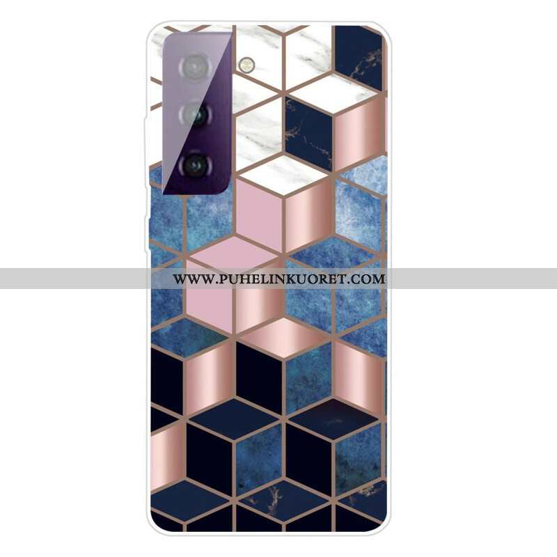 Kuori Samsung Galaxy S21 FE Decline Geometric Marble