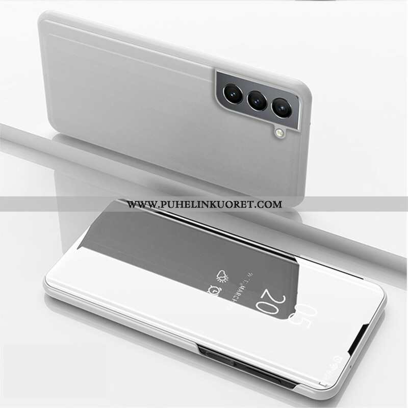 Puhelinkuoret Samsung Galaxy S21 FE Kotelot Flip Peili