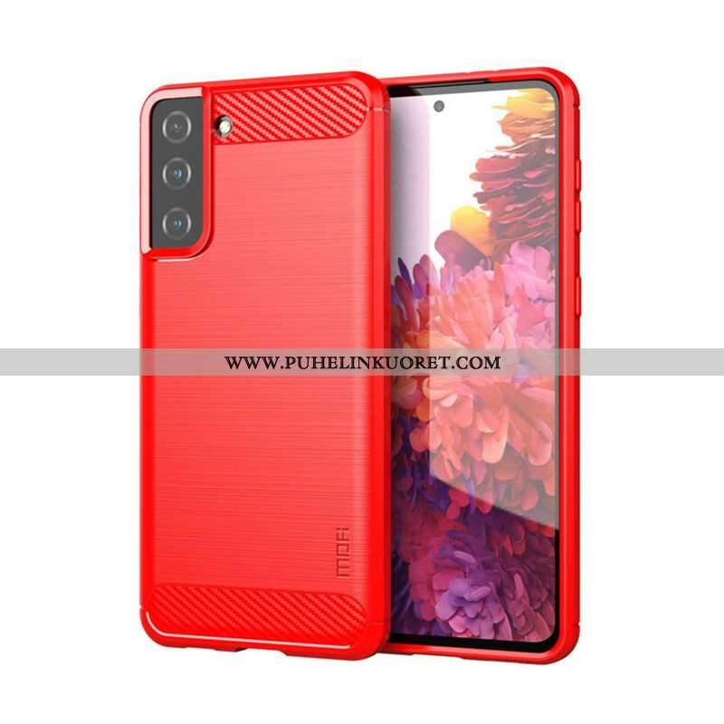 Case Samsung Galaxy S21 Plus 5G Mofi Harjattu Hiilikuitu