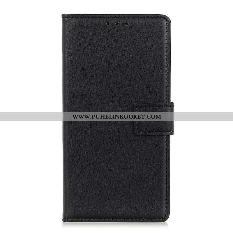 Flip Case Samsung Galaxy S21 Plus 5G Tavallista Keinonahkaa