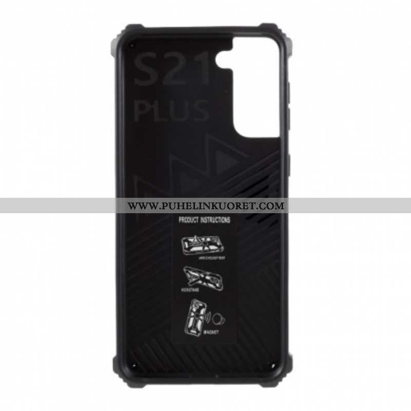 Case Samsung Galaxy S21 Plus 5G Bicolor Irrotettava Tuki