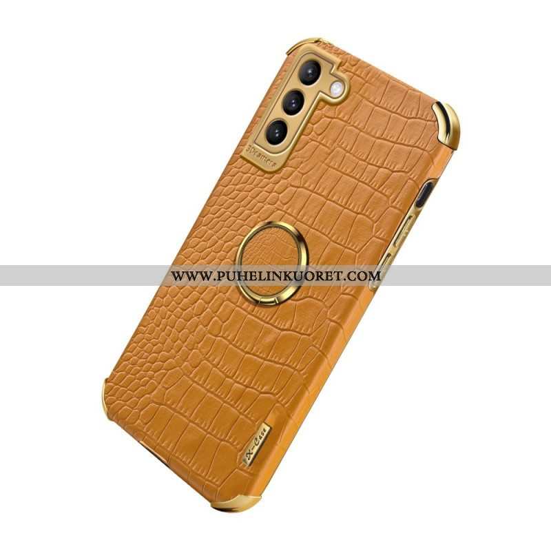 Kuori Samsung Galaxy S21 Plus 5G X-case Krokotiiliihoefekti