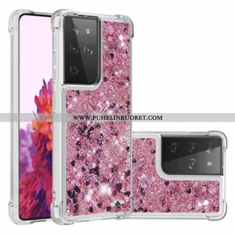 Case Samsung Galaxy S21 Ultra 5G Desires Paljetteja