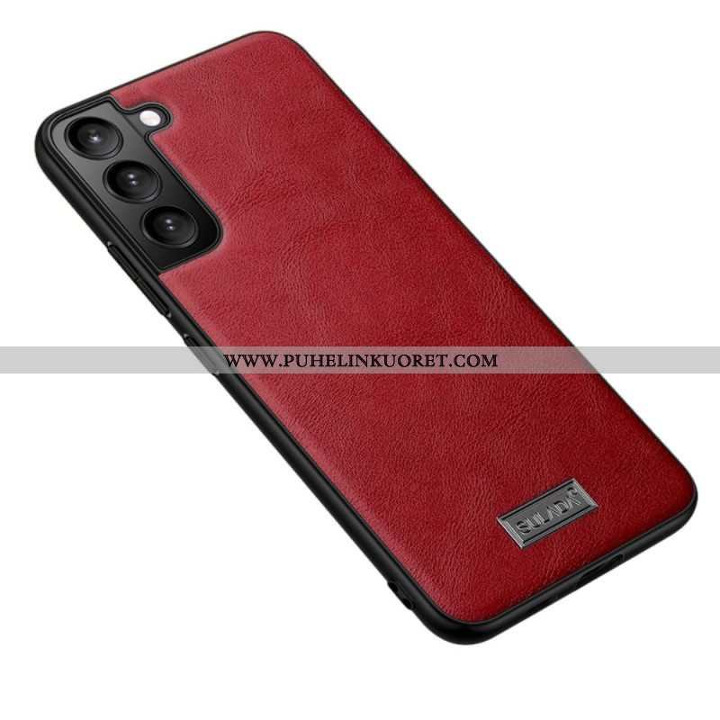 Case Samsung Galaxy S22 5G Sulada-nahkaefekti