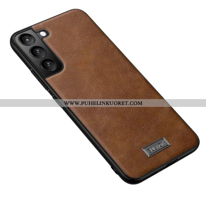 Case Samsung Galaxy S22 5G Sulada-nahkaefekti