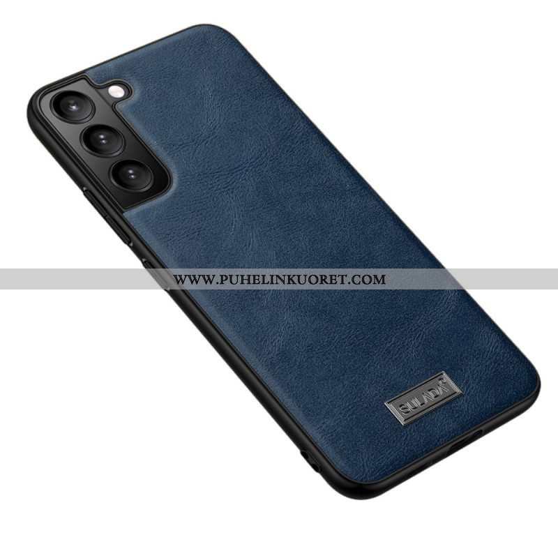 Case Samsung Galaxy S22 5G Sulada-nahkaefekti