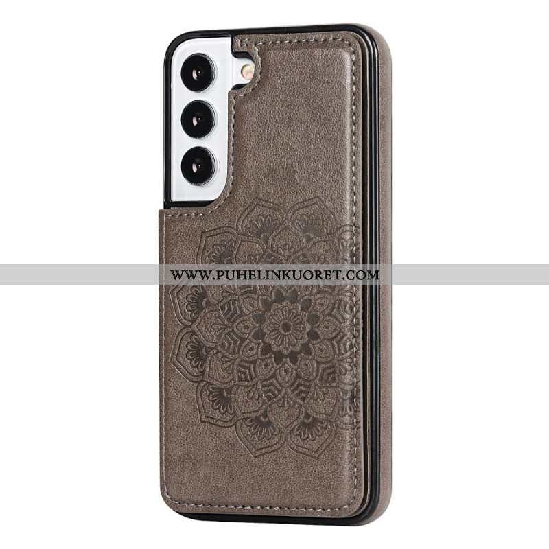 Case Samsung Galaxy S22 5G Mandala Print -korttikotelo