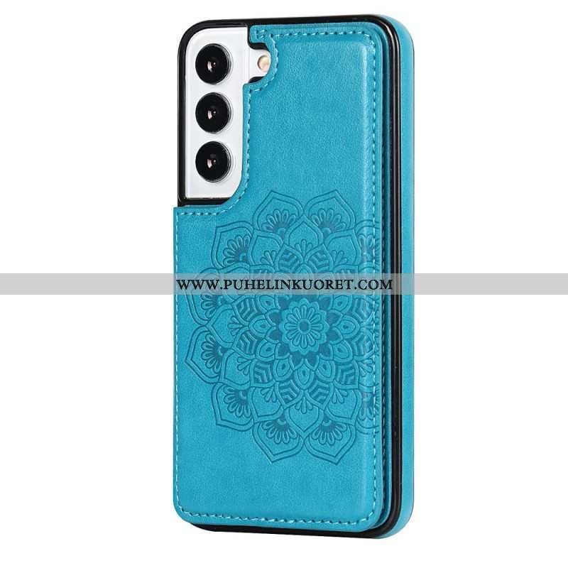 Case Samsung Galaxy S22 5G Mandala Print -korttikotelo