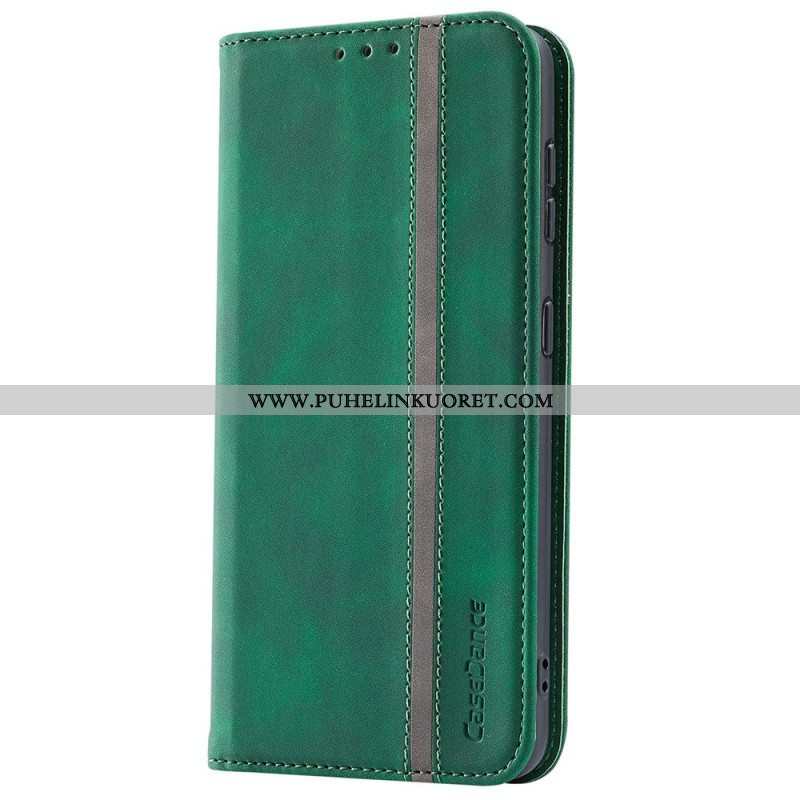 Puhelinkuoret Samsung Galaxy S22 5G Kotelot Flip Keinonahka Casedance